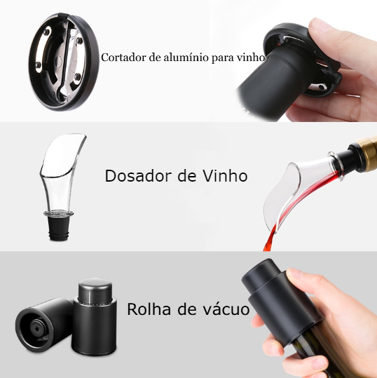 Abridor de Vinho Automático - OpenWine